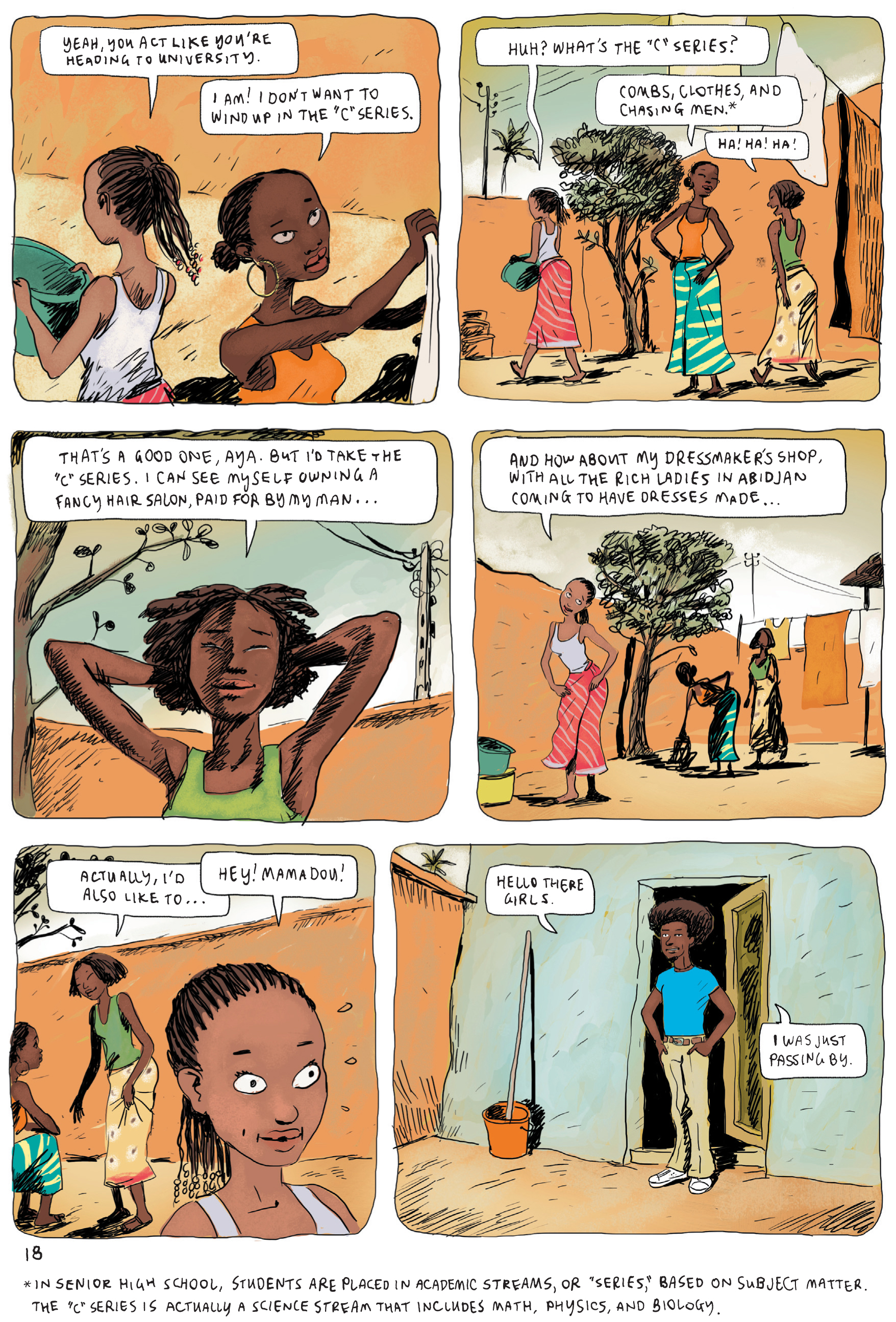 Comic in sex in Abidjan