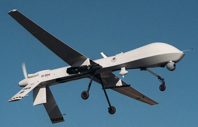 Photo of an MQ-1 Predator drone