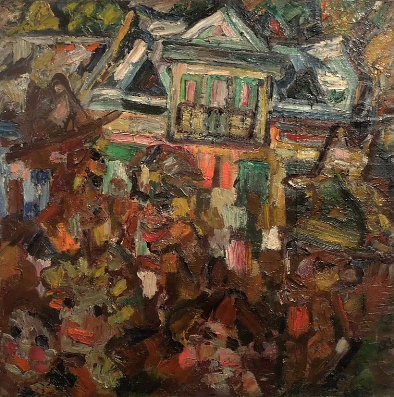 Stanisław Osostowicz - My Spectators, 1931-1932, oil, canvas