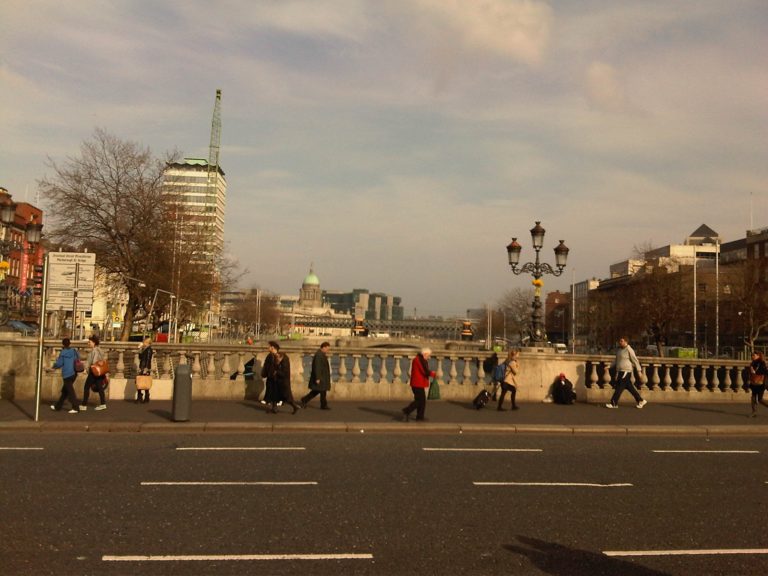 “Dublin Cityscape in the Afternoon.” Photograph by Sienna Lee