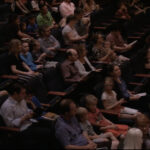 Photo of seated audience members