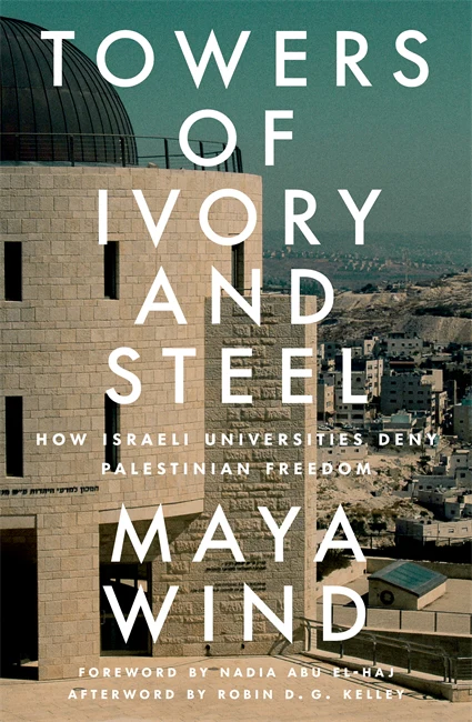 Book cover. Photo of a stone structure overlooking a village